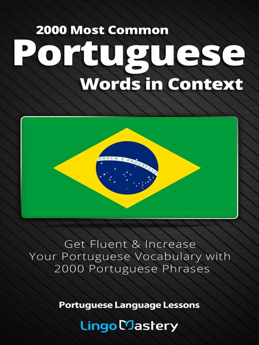 Cover image for 2000 Most Common Portuguese Words in Context